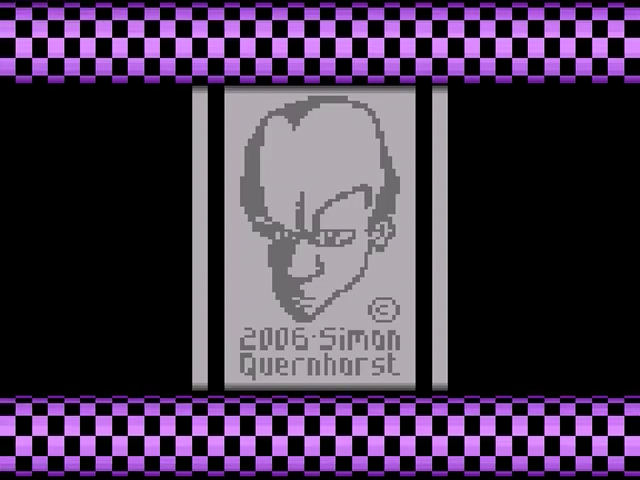 Raster Fahndung (Homebrew) — Title screen